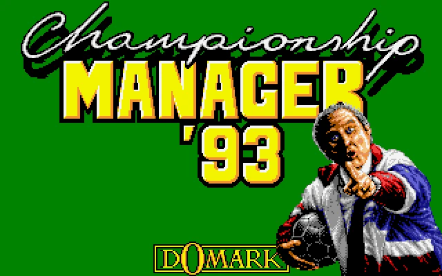 Championship Manager: End of 1994 Season Data Up-date Disk