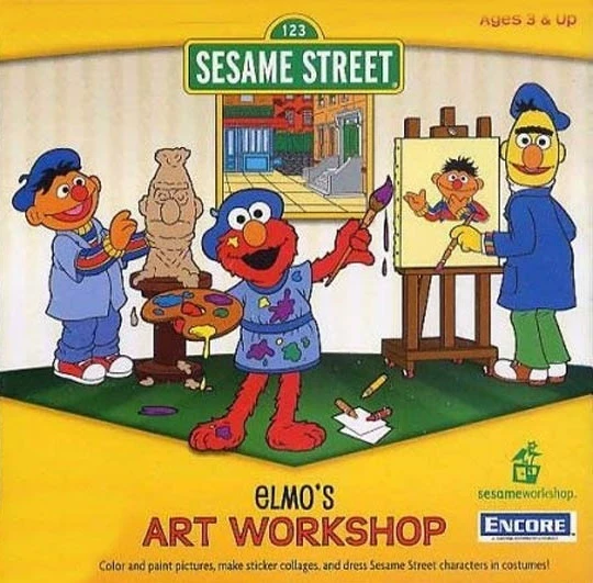 Sesame Street: Elmo's Art Workshop