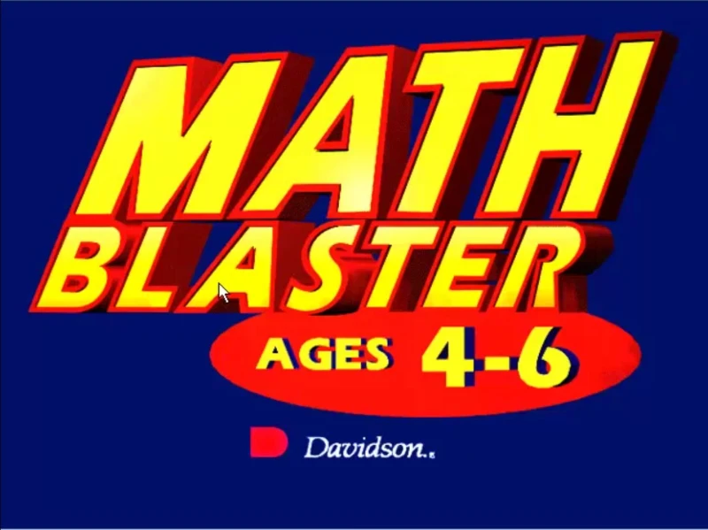 Math Blaster Ages 4-6