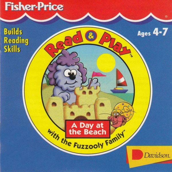 Fisher-Price Read & Play: A Day at the Beach with the Fuzzooly Family