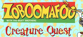 Zoboomafoo Creature Quest