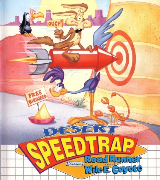 Desert Speedtrap starring Road Runner and Wile E. Coyote