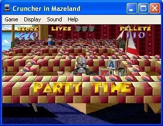 Cruncher in Mazeland