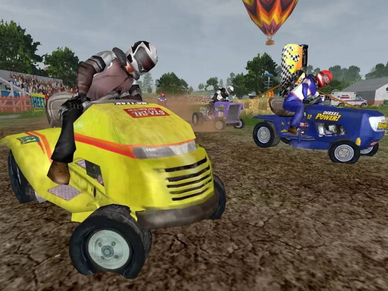 Lawnmower Racing Mania 2007