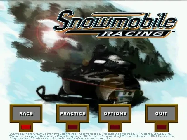 Snowmobile Racing