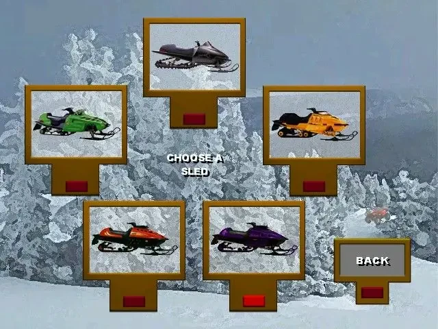 Snowmobile Racing