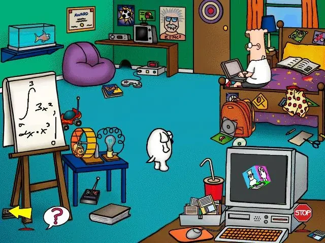 Young Dilbert Hi-Tech Hijinks
