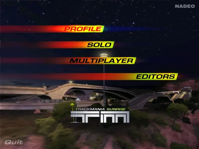 TrackMania Sunrise