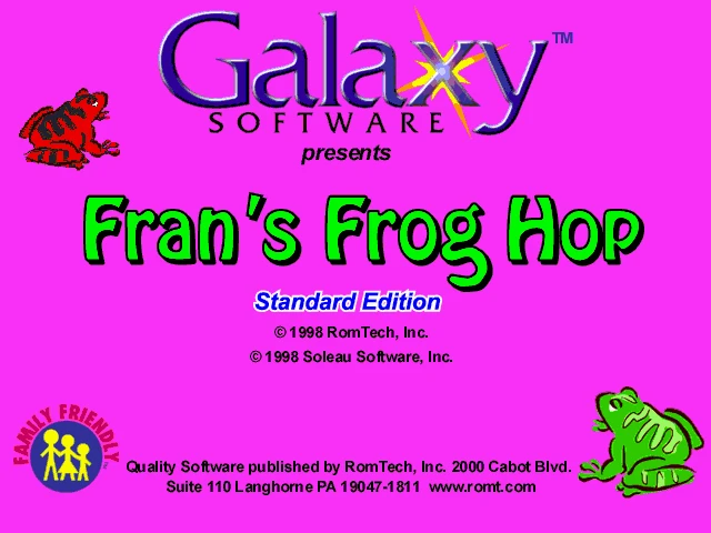 Fran’s Frog Hop