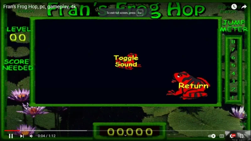 Fran’s Frog Hop