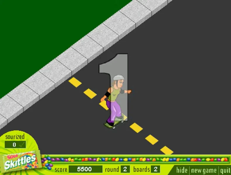 Sour Skittles Race