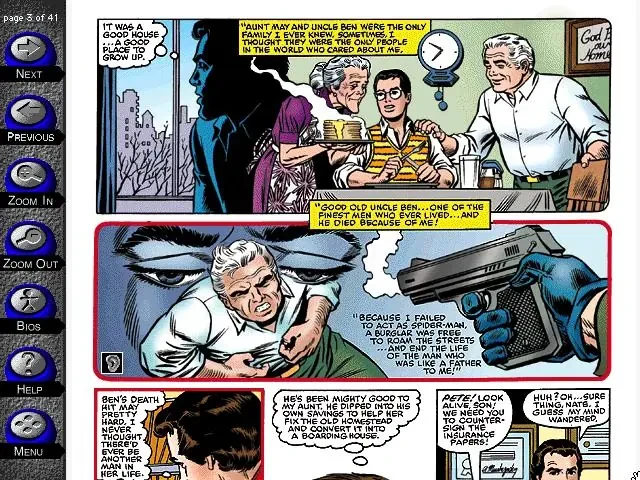 Spider-Man: Interactive CD-ROM Comic Book