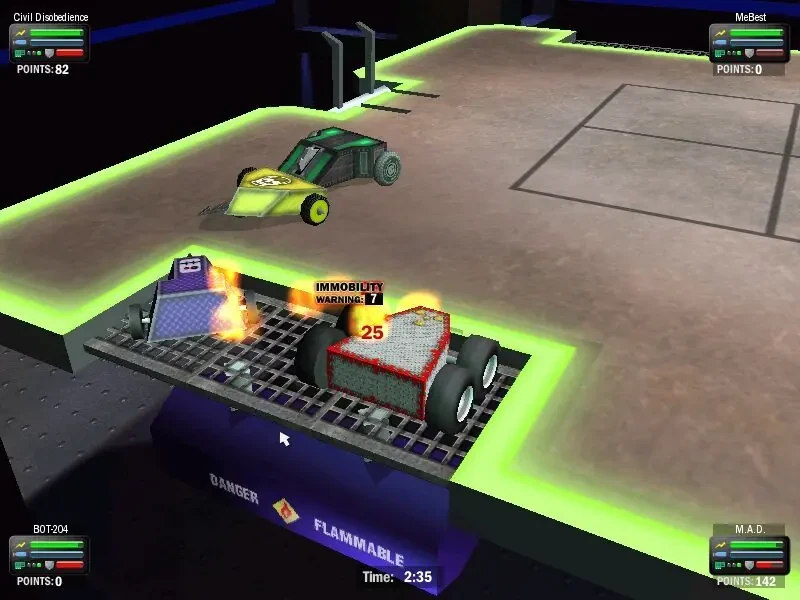 Robot Arena: Design & Destroy