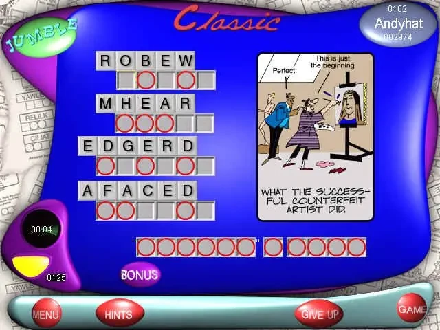 Jumble: That Scrambled Word Game