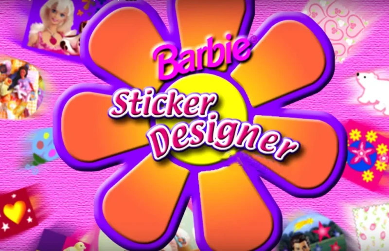 Barbie Sticker Designer