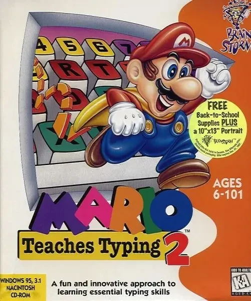 Mario Teaches Typing 2