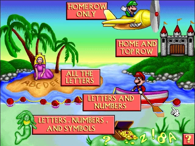 Mario Teaches Typing 2