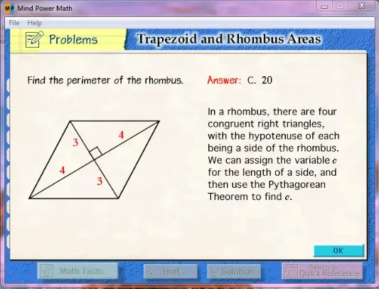Mind Power High School Geometry