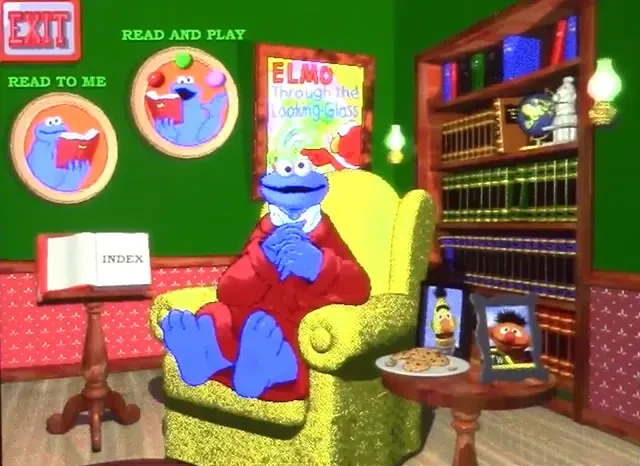 Sesame Street: Elmo Through The Looking Glass
