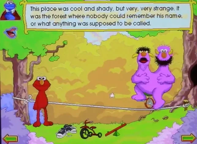 Sesame Street: Elmo Through The Looking Glass
