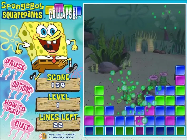 SpongeBob SquarePants Collapse!