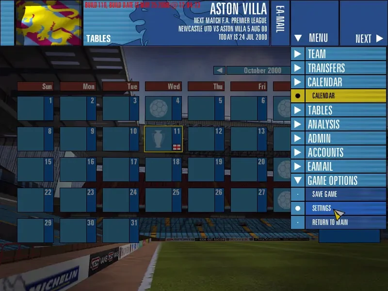 The F.A. Premier League Football Manager 2001